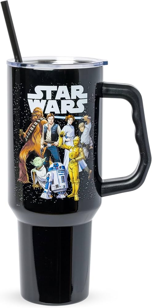 Amazon.com | Silver Buffalo Star Wars Featuring Chewbacca, Yoda